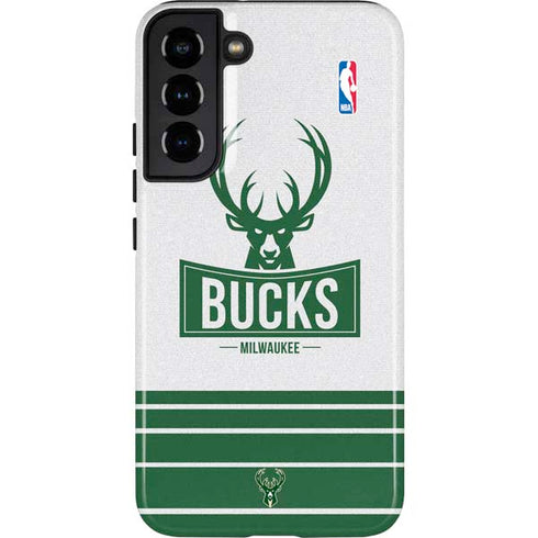 NBA Milwaukee Bucks Static Galaxy S22 Plus Pro Case