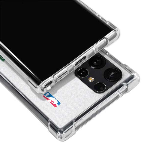 NBA Milwaukee Bucks Static Galaxy S22 Ultra Clear Case