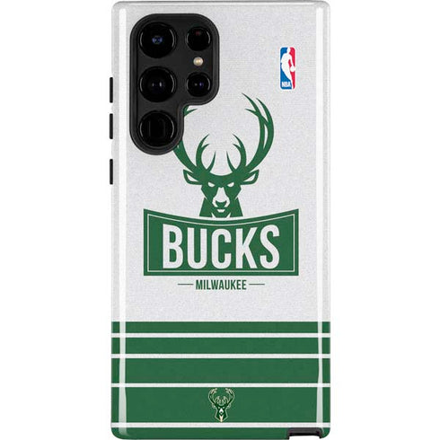 NBA Milwaukee Bucks Static Galaxy S22 Ultra Pro Case