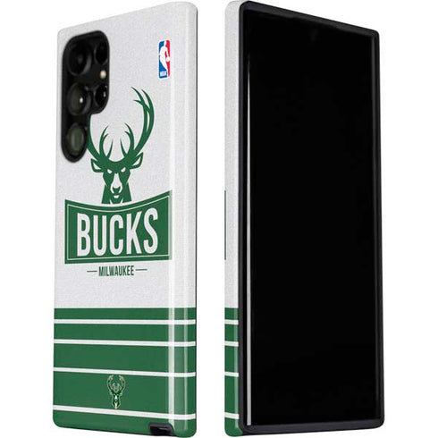 NBA Milwaukee Bucks Static Galaxy S22 Ultra Pro Case