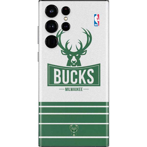 NBA Milwaukee Bucks Static Galaxy S22 Ultra Skin