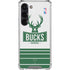 NBA Milwaukee Bucks Static Galaxy S23 Clear Case
