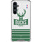 NBA Milwaukee Bucks Static Galaxy S23 FE Clear Case
