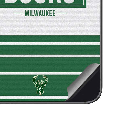NBA Milwaukee Bucks Static Galaxy S23 FE Skin