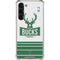 NBA Milwaukee Bucks Static Galaxy S23 Plus Clear Case