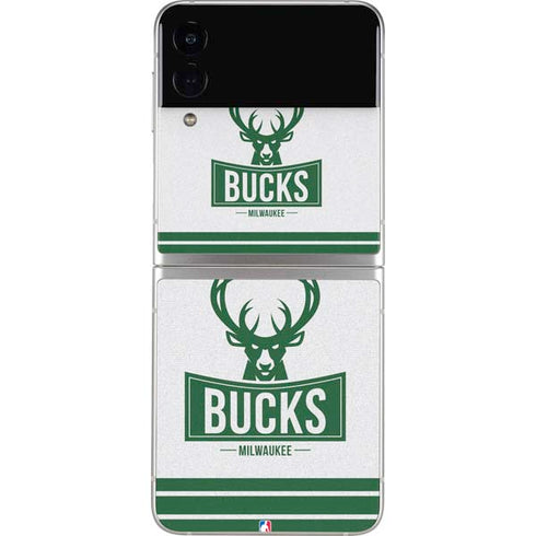 NBA Milwaukee Bucks Static Galaxy Z Flip3 5G Skin