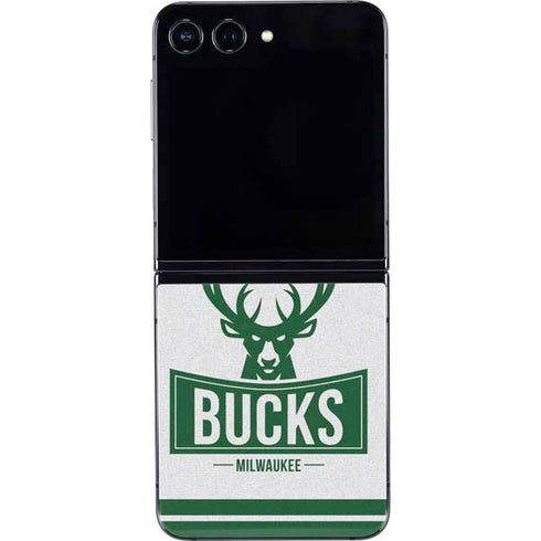 NBA Milwaukee Bucks Static Galaxy Z Flip5 5G Skin