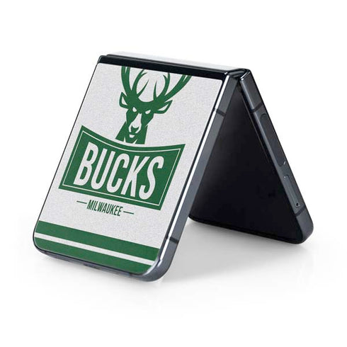 NBA Milwaukee Bucks Static Galaxy Z Flip5 5G Skin