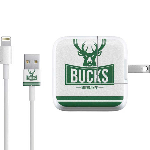 NBA Milwaukee Bucks Static iPad Charger (10W USB) Skin