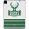 NBA Milwaukee Bucks Static iPad Pro 12.9in (2020) Clear Case