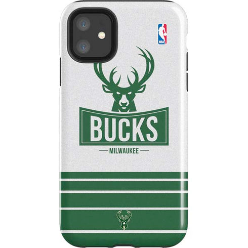 NBA Milwaukee Bucks Static iPhone 11 Impact Case