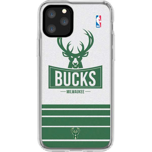 NBA Milwaukee Bucks Static iPhone 11 Pro Clear Case