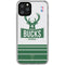 NBA Milwaukee Bucks Static iPhone 11 Pro Clear Case