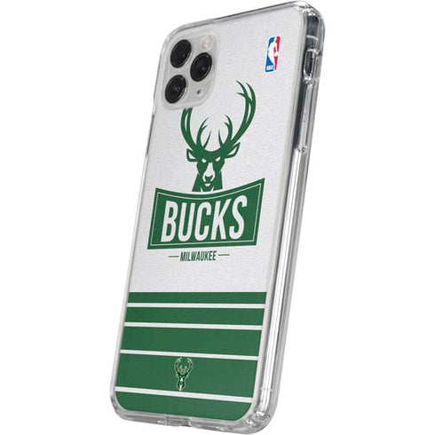 NBA Milwaukee Bucks Static iPhone 11 Pro Clear Case