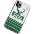 NBA Milwaukee Bucks Static iPhone 11 Pro Max Clear Case