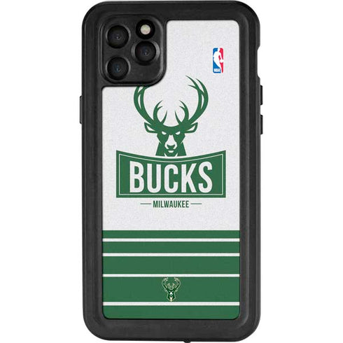 NBA Milwaukee Bucks Static iPhone 11 Pro Max Waterproof Case