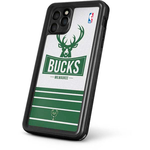 NBA Milwaukee Bucks Static iPhone 11 Pro Max Waterproof Case