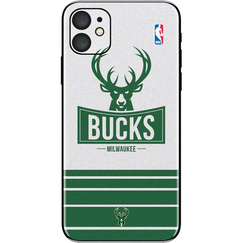 NBA Milwaukee Bucks Static iPhone 11 Skin