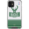 NBA Milwaukee Bucks Static iPhone 12 Clear Case