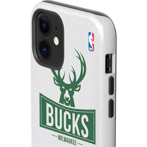 NBA Milwaukee Bucks Static iPhone 12 Impact Case