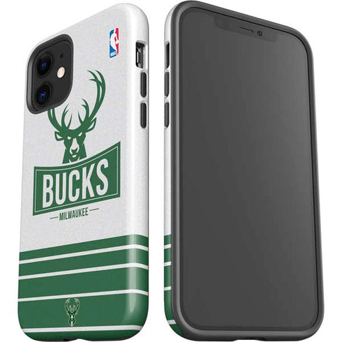NBA Milwaukee Bucks Static iPhone 12 Impact Case