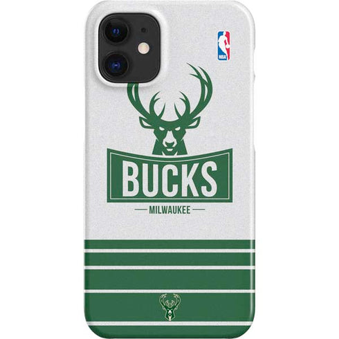 NBA Milwaukee Bucks Static iPhone 12 Mini Lite Case