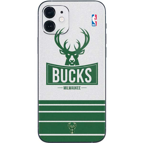 NBA Milwaukee Bucks Static iPhone 12 Mini Skin