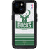NBA Milwaukee Bucks Static iPhone 13 Mini Waterproof Case