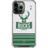 NBA Milwaukee Bucks Static iPhone 13 Pro Max Clear Case