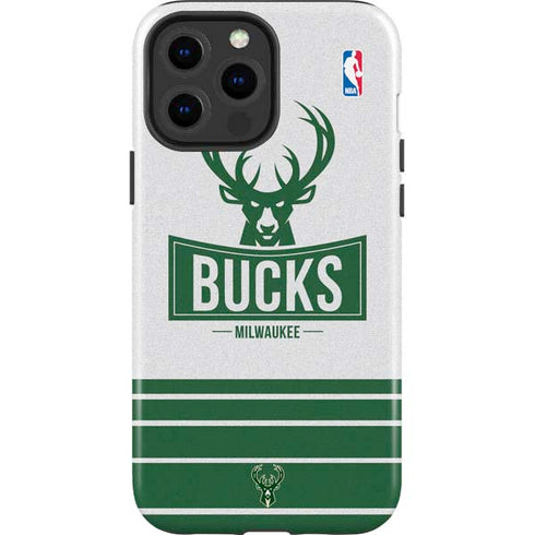 NBA Milwaukee Bucks Static iPhone 13 Pro Max Impact Case