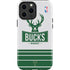 NBA Milwaukee Bucks Static iPhone 13 Pro Max Impact Case