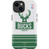 NBA Milwaukee Bucks Static iPhone 14 Plus Impact Case