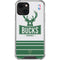 NBA Milwaukee Bucks Static iPhone 15 Plus Clear Case