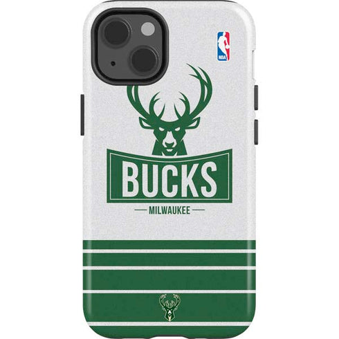 NBA Milwaukee Bucks Static iPhone 15 Impact Case