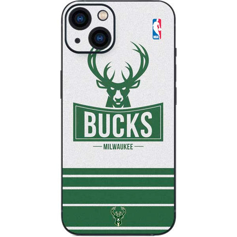NBA Milwaukee Bucks Static iPhone 15 Plus Skin