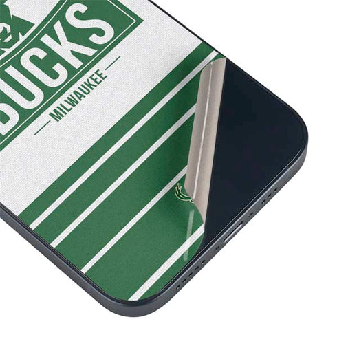 NBA Milwaukee Bucks Static iPhone 14 Plus Skin