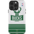 NBA Milwaukee Bucks Static iPhone 14 Pro Impact Case