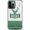 NBA Milwaukee Bucks Static iPhone 15 Pro Max Clear Case