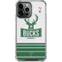 NBA Milwaukee Bucks Static iPhone 15 Pro Max Clear Case