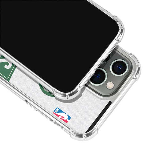 NBA Milwaukee Bucks Static iPhone 14 Pro Max Clear Case