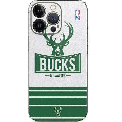 NBA Milwaukee Bucks Static iPhone 14 Pro Skin