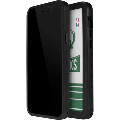 NBA Milwaukee Bucks Static iPhone 15 Waterproof Case