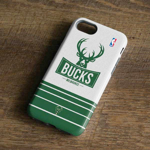 NBA Milwaukee Bucks Static iPhone 8 Pro Case