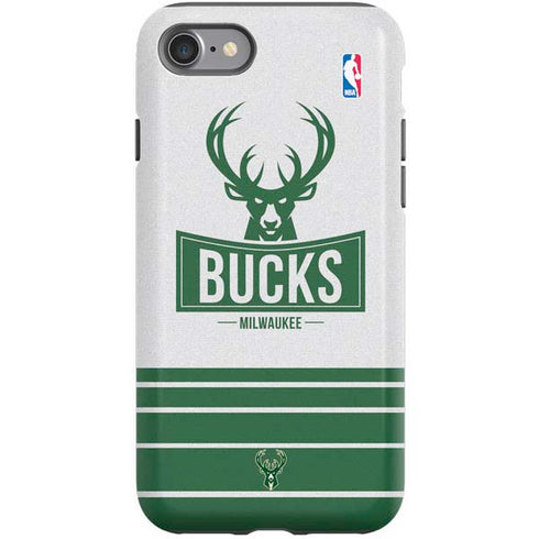 NBA Milwaukee Bucks Static iPhone SE (2nd & 3rd Gen) Pro Case