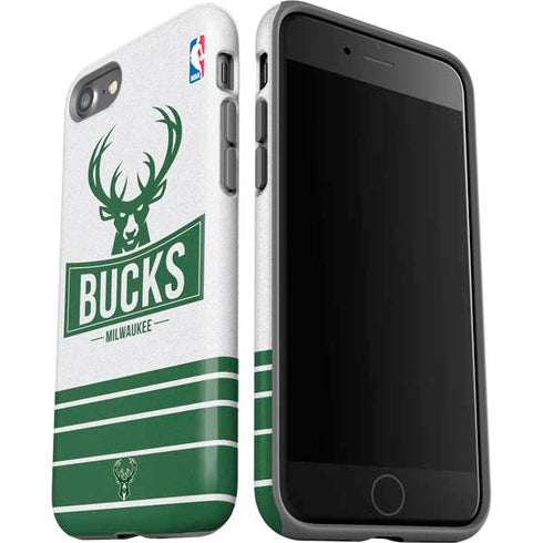 NBA Milwaukee Bucks Static iPhone SE (2nd & 3rd Gen) Pro Case