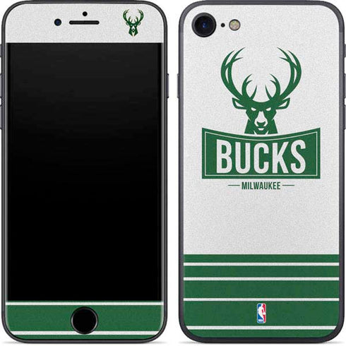 NBA Milwaukee Bucks Static iPhone SE (2nd & 3rd Gen) Skin