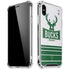 NBA Milwaukee Bucks Static iPhone XS Max Clear Case