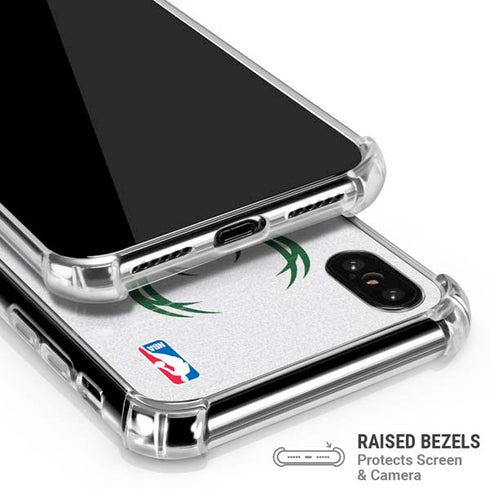 NBA Milwaukee Bucks Static iPhone XS Max Clear Case