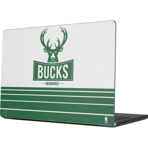 NBA Milwaukee Bucks Static MacBook Pro 14in (2021-24) Skin