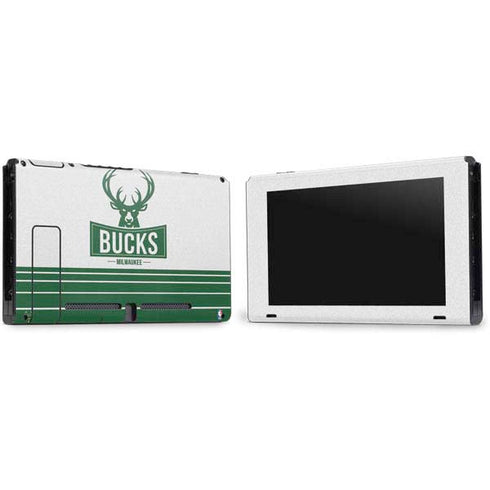 NBA Milwaukee Bucks Static Nintendo Switch Bundle Skin